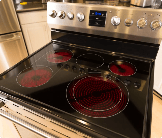 Experienced stove repair for electric and gas stovetops